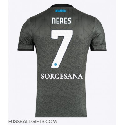 SSC Napoli David Neres #7 Fußballbekleidung 3rd trikot 2024-25 Kurzarm SSC Napoli David Neres #7 Fußballbekleidung 3rd trikot 2024-25 Kurzarm